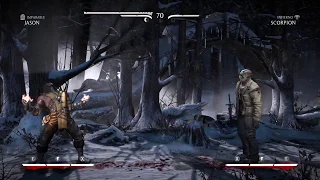 Mortal Kombat X Playing As Jason