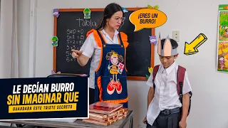 Mestra tildaba de burro a su alumno sin imaginar lo que  pasaba | Le decían burro sin saber su pena