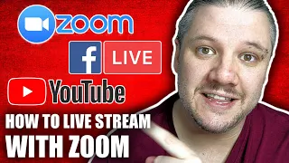 How To Live Stream with Zoom (Facebook and YouTube)