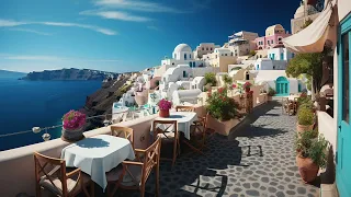 GREECE SUMMER MORNING FRAME TV ART SCREEN SAVER | NO MUSIC | AMBIANCE | TV ART DECOR BACKGROUND