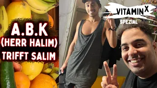 A.B.K (Herr Halim) trifft seinen "Doppelgänger" Salim Samatou | Vitamin X Podcast