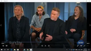 The Eagles & ROTFL w/ Presenter's "Freudian Slip"Australian Tv Interview Oct 7 2018