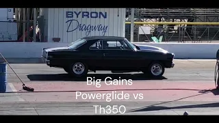 Powerglide vs Th350 Chevy 350 Vortec heads