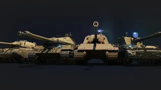 ⭐Танки из новогодних коробок. Объект 703 Вариант II и E 75 TS⭐