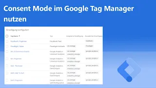 Consent Mode im Google Tag Manager nutzen