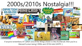 2000s/2010s Nostalgia - The Ultimate Compilation!