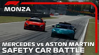 F1 2021 Aston Martin Safety Car vs Mercedes-Benz AMG Safety Car