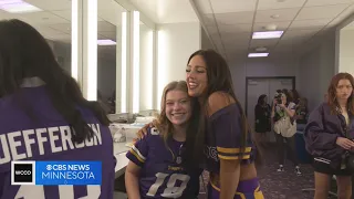 Make-A-Wish helps teen live out her Vikings cheerleader dreams