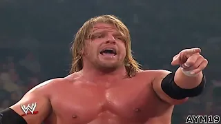 Triple H vs Shelton Benjamin RAW 3/29 /2004 Highlights