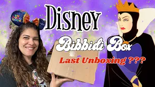 My Last Disney Bibbidi Box Unboxing??
