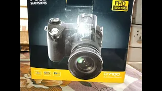 Unboxing of DSLR Camera Polo SharpoShoots D7100