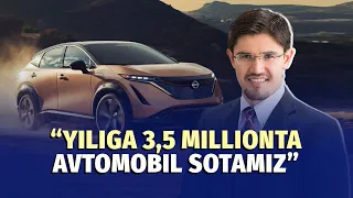 Nissan kompaniyasining o‘zbek menejeri | Suhbat