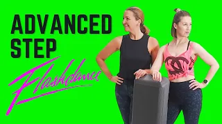 Step Aerobics Workout 💚 Advanced #7 💚 Flashdance Finale