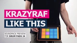 EDM Trap Sample Pack Like This by Krazyraf I Drum Pads 24