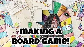 Making a Board Game with the kids!