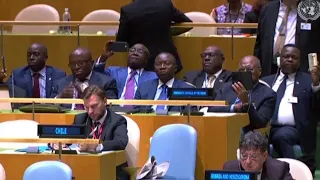 Rd congo, DISCOURS DU PRÉSIDENT KABILA À L'ONU