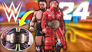 WWE 2K24: How to UPDATE your Tag Team Champions! (NEW Championship Belts!)