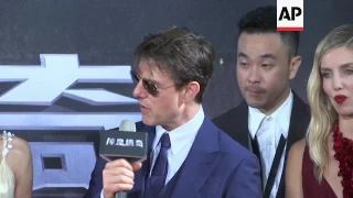 Tom Cruise and co-stars attend 'The Mummy' premiere in Taiwan