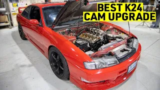 The Ultimate K20/K24 Cam Upgrade (stock bottom end) into the K-Swap 240SX