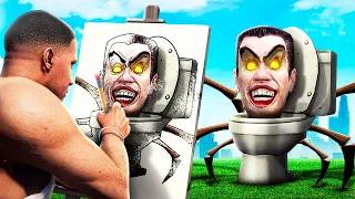 Do NOT Draw SKIBIDI TOILET In GTA 5