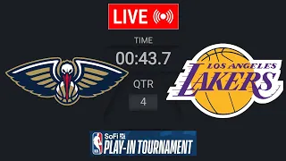 NBA LIVE! LA Lakers vs New Orleans Pelicans | April 17, 2024 | NBA Play-In Tournament LIVE