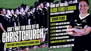 Black Ferns vs Canada Pacific Four Series 2024