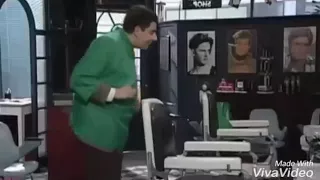 Mr.Bean the barber