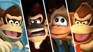 Comparison of Deaths & Game Over Screens in Donkey Kong Games