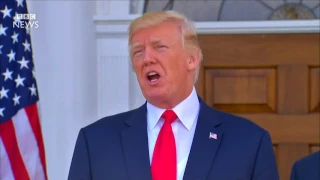 Trump to North Korea: Be very, very nervous - BBC News