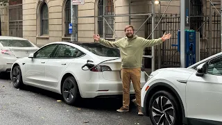 NYC Is The Hardest City To Charge An EV! FLO's Street Side Chargers Help Solve The Problem