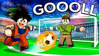 FAMÍLIA ARQUEIRA GANHOU PODERES NO FUTEBOL DO ROBLOX!! (Super Striker League)