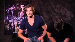 The whole Jared and Jensen interview - Supernatural The Animation