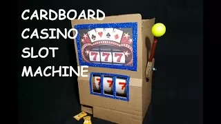 DIY:-- How to Make Casino Slot Machine from Cardboard! |Amazing