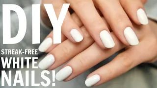 100% STREAK-FREE WHITE MANICURE!