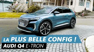 Essai AUDI Q4 e-tron - Très belle config mais à quel PRIX !?