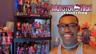 HUGE MONSTER HIGH DOLL COLLECTION TOUR!!