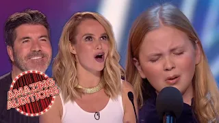This Young Girl On BGT Is A Future BROADWAY Star! | Amazing Auditions