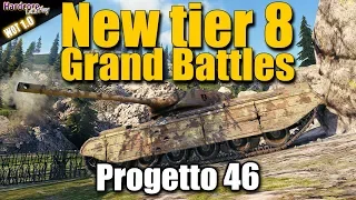Grand Battles WOT: Carefully tier 8 play in new game mode on Nebelburg, WORLD OF TANKS