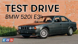 520i E34 Test Drive - M50B20 Sound