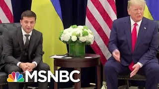 Ukraine President On President Donald Trump Phone Call: 'Nobody Pushed Me' | Katy Tur | MSNBC