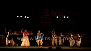 Yasmin Singh performs Kathak recital: Khajuraho Dance Festival 2017