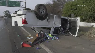 Lemon Grove: Broken Water Line Causes Crash on Hwy 94 12232020