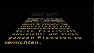 Krieg der Sterne (1977) Original Intro Deutsch HD