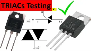 Learn how to test TRIAC with a multimeter, how TRIAC works and what is TRIAC?