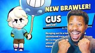 Unlocking NEW GUS Brawler! | Brawl Stars