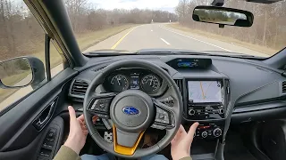 2022 Subaru Forester Wilderness - POV Test Drive (Binaural Audio)