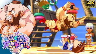 Super Gem Fighter Mini Mix - Zangief (Arcade / 1997) 4K 60FPS