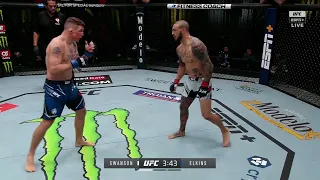 Insanely accurate straight from Cub Swanson