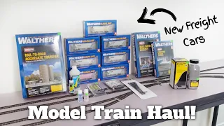 MODEL TRAIN HAUL and UNBOXING from Lombard Hobbies!