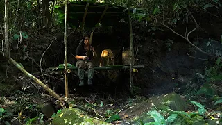 Wild Food, Survival Shelter, Catch and Cook: Survival Alone | EP.159